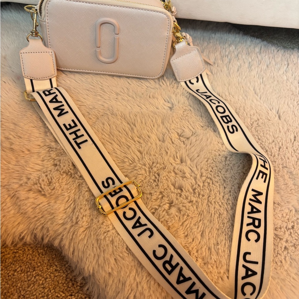 Marc Jacobs Cream Crossbody Bag